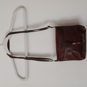 Vera Pelle Brown Crossbody/Shoulder Bag
